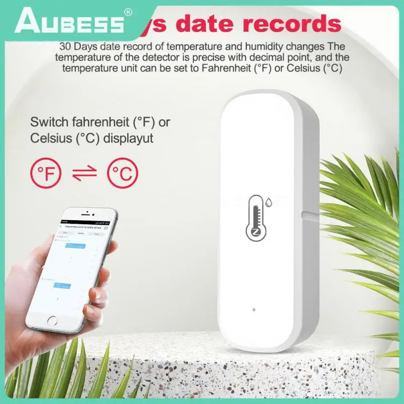 Remote Control Tuya 3.0 Smart Temperature Humidity Sensor Intelligent Monitoring Temperature And Humidity Sensor
Remote Control Tuya 3.0 Smart Temperature Humidity Sensor Intelligent Monitoring Temperature And Humidity Sensor