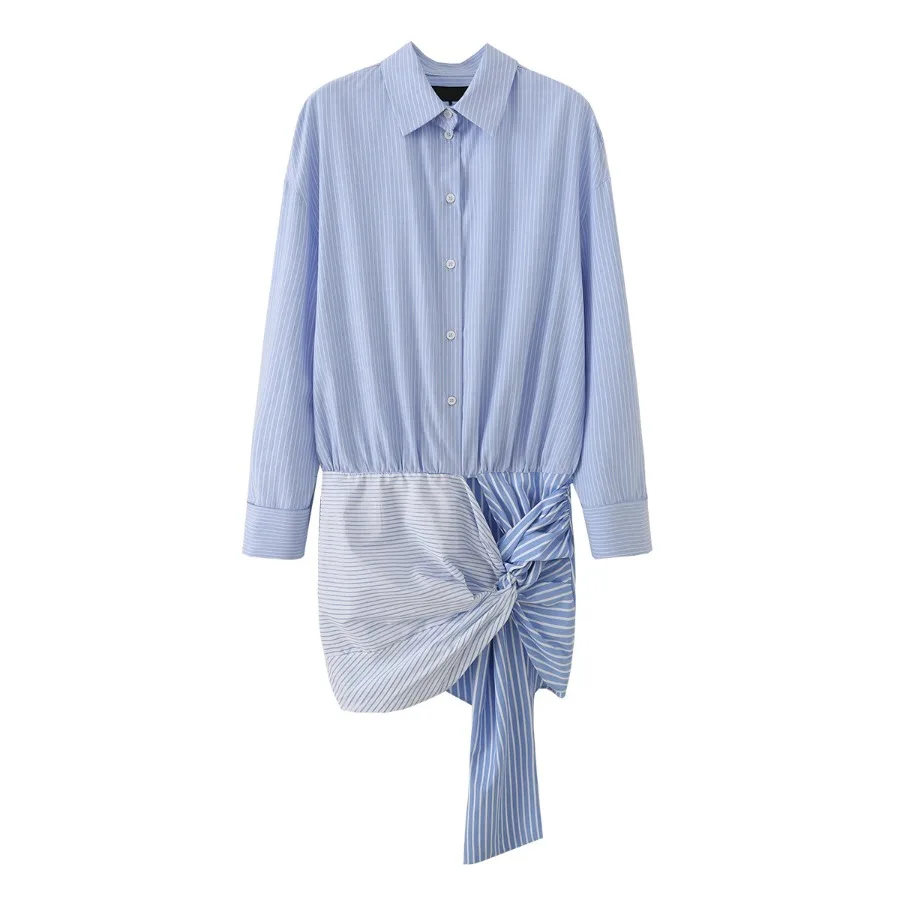 【New style】NSSF-Made - New Women's Fashion Long Sleeve Shirt-Shaped Short Dress
【New style】NSSF-Made - New Women's Fashion Long Sleeve Shirt-Shaped Short Dress