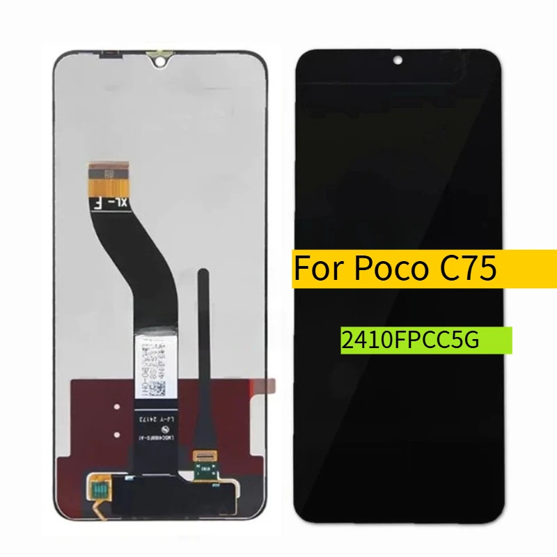 6.88‘‘For Xiaomi Poco C75 LCD 2410FPCC5G Display Touch Panel Digitizer AAssembly Replacement For Poco C75 Screen
6.88‘‘For Xiaomi Poco C75 LCD 2410FPCC5G Display Touch Panel Digitizer AAssembly Replacement For Poco C75 Screen