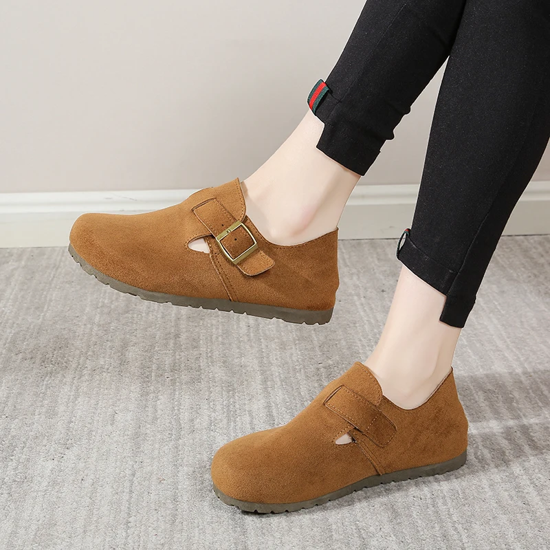 Women's Suede Casual Clogs, 2026 New Buckle Slip On Flats, Comfortable Soft Non-slip Loafers, Drop Shipping Available for Daily
Women's Suede Casual Clogs, 2026 New Buckle Slip On Flats, Comfortable Soft Non-slip Loafers, Drop Shipping Available for Daily