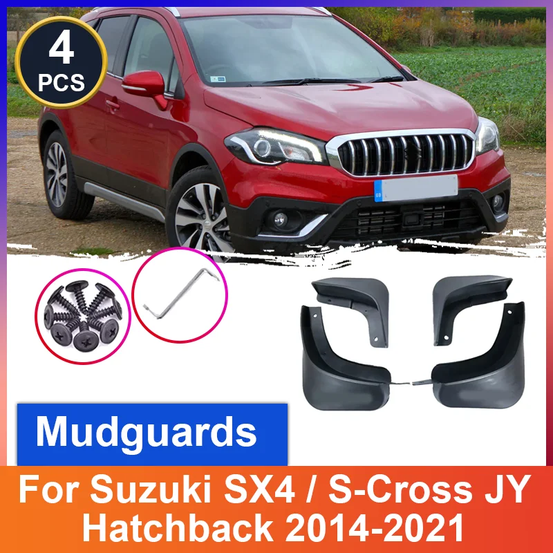 Car Mudguards For Suzuki SX4 JY Crossover SX4 S-Cross Hatchback 2014-2021 2020 Mud Flaps Guard Front Rear Fender Accessories
Car Mudguards For Suzuki SX4 JY Crossover SX4 S-Cross Hatchback 2014-2021 2020 Mud Flaps Guard Front Rear Fender Accessories