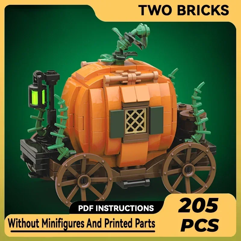 Tradition Halloween Model Moc Building Bricks Pumpkin Carriage Technology Modular Blocks Gifts Christmas Toys DIY Sets Assembly
Tradition Halloween Model Moc Building Bricks Pumpkin Carriage Technology Modular Blocks Gifts Christmas Toys DIY Sets Assembly