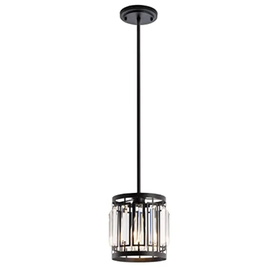 Modern One- Light 1XE26 Pendant Light Ceiling Hanging Light Fixture with K9 Crystals for Kitchen Restaurant Cafe Dining Room Is
Modern One- Light 1XE26 Pendant Light Ceiling Hanging Light Fixture with K9 Crystals for Kitchen Restaurant Cafe Dining Room Is