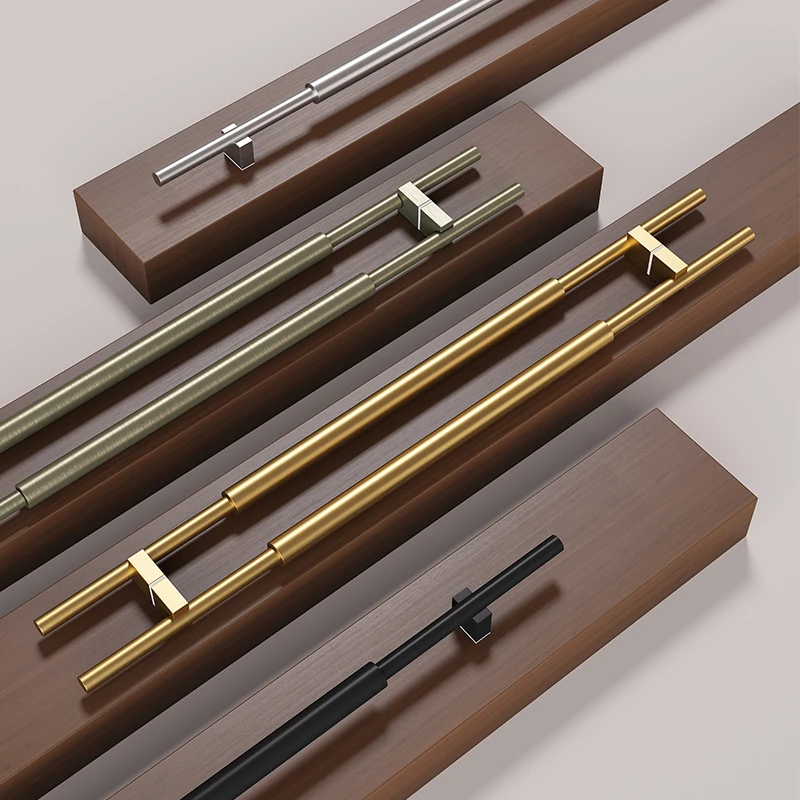 Shop Thickened Stainless Steel Glass Door Handle Bronze Custom Hotel Fingerprint-free Solid Wood Door Handle
Shop Thickened Stainless Steel Glass Door Handle Bronze Custom Hotel Fingerprint-free Solid Wood Door Handle