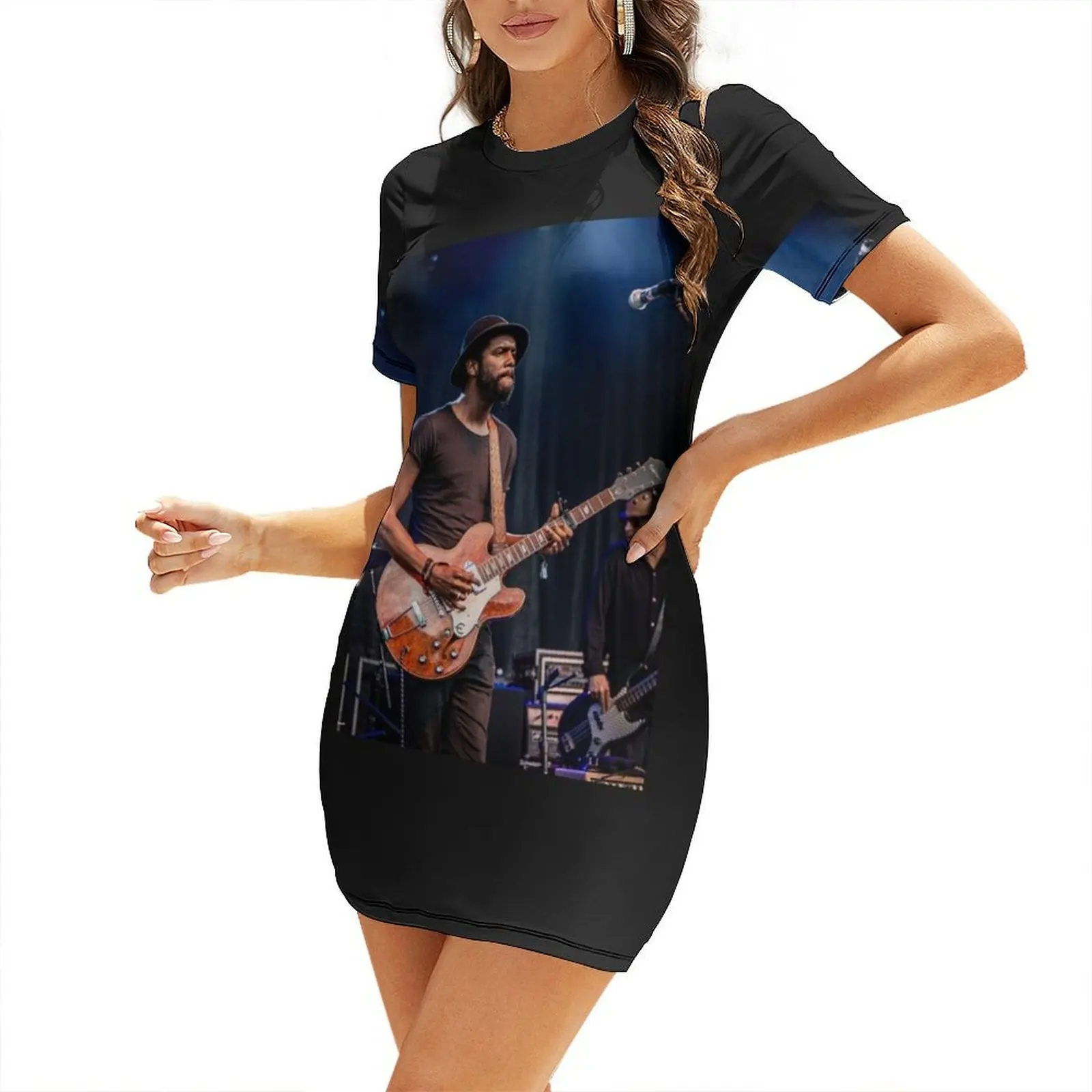 Gary Clark Jr Short-Sleeved Dress dress for woman women's summer dress 2026 elegant guest wedding summer womens 2026
Gary Clark Jr Short-Sleeved Dress dress for woman women's summer dress 2026 elegant guest wedding summer womens 2026