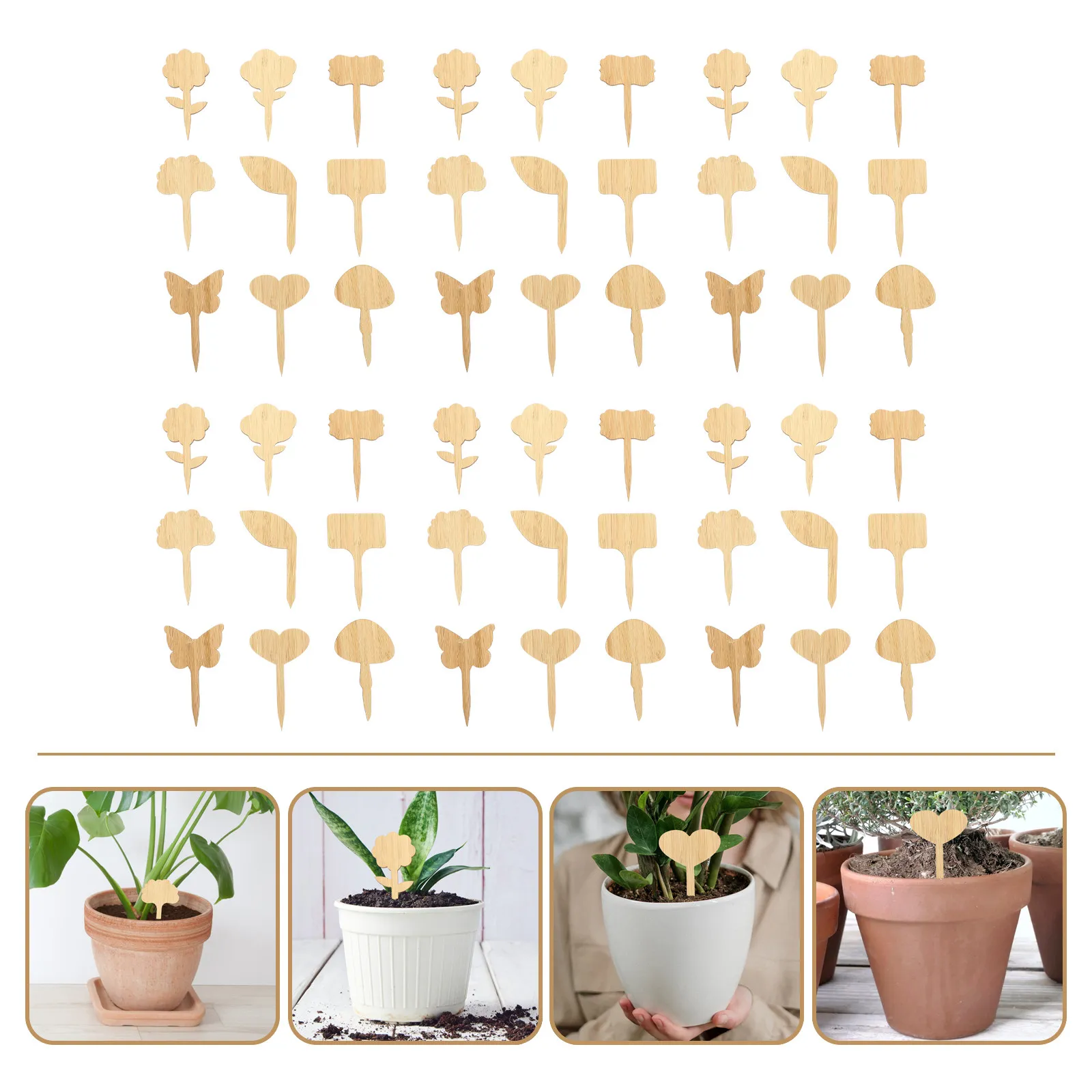 90Pcs Plant Label Tags Bamboo Garden Markers Plant Classification Signs for Succulents Flowers Vegetables Insert
90Pcs Plant Label Tags Bamboo Garden Markers Plant Classification Signs for Succulents Flowers Vegetables Insert