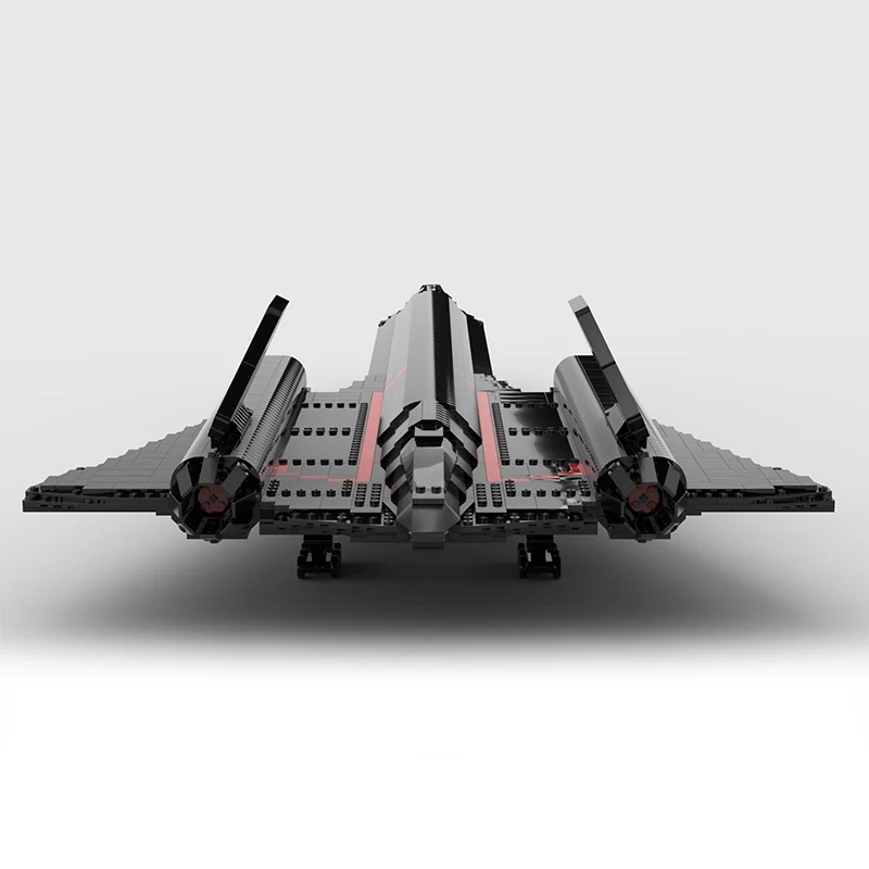 qwer SR-71 Blackbird Reconnaissance Jets Model MOC Building Bricks War Equipment Modular Technology Gifts Assemble Children Toys
qwer SR-71 Blackbird Reconnaissance Jets Model MOC Building Bricks War Equipment Modular Technology Gifts Assemble Children Toys