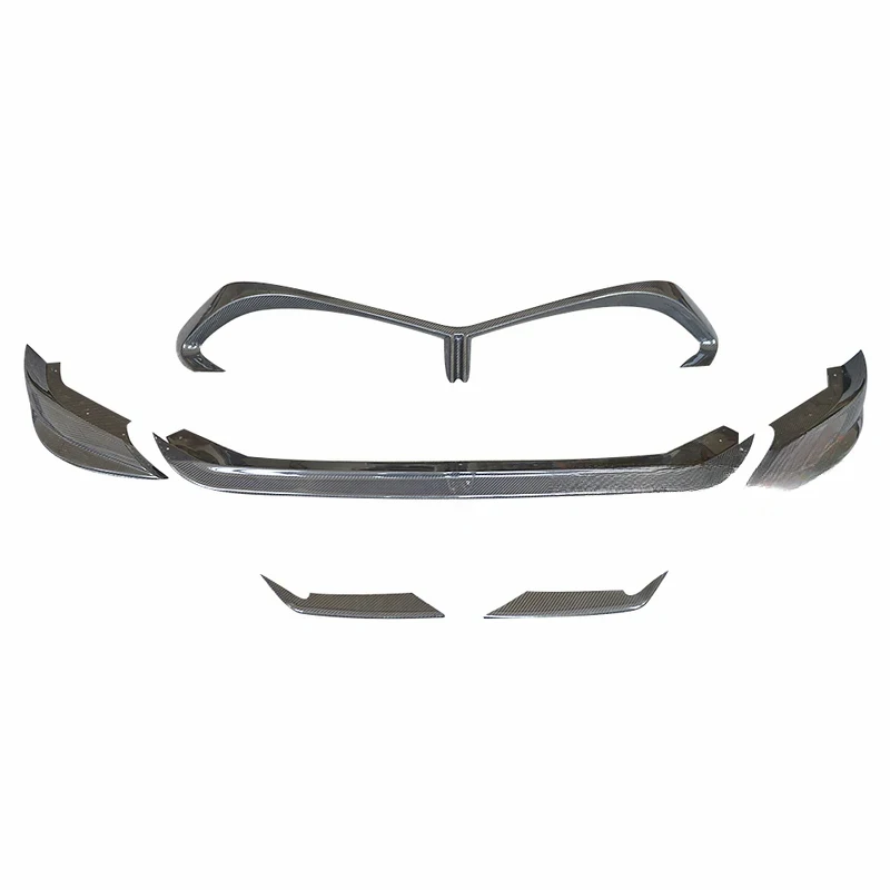 High Quality 3pcs Carbon Fiber Front Spoiler Bumper Chin Lip for G70 2022UP Auto Tuning
High Quality 3pcs Carbon Fiber Front Spoiler Bumper Chin Lip for G70 2022UP Auto Tuning