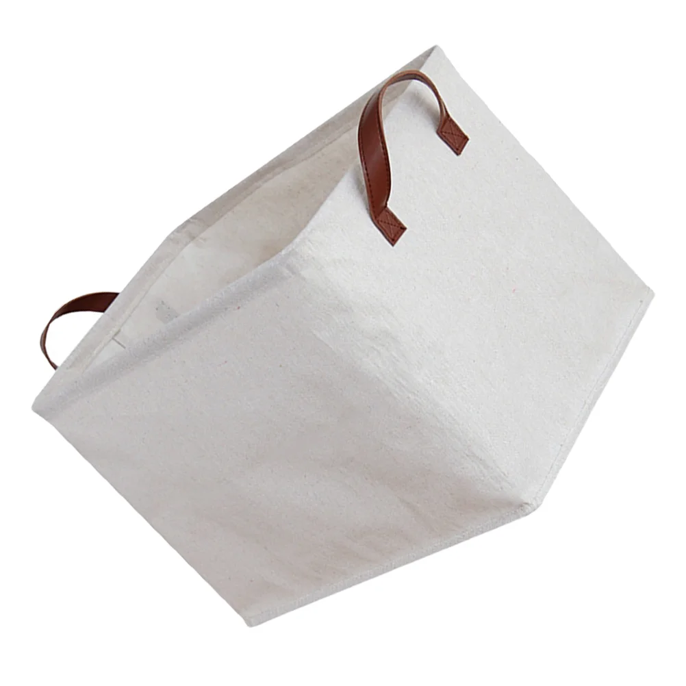 Closet Laundry Hamper Storage Box Clothes Fabric Bin Organizer Toy White for Child
Closet Laundry Hamper Storage Box Clothes Fabric Bin Organizer Toy White for Child