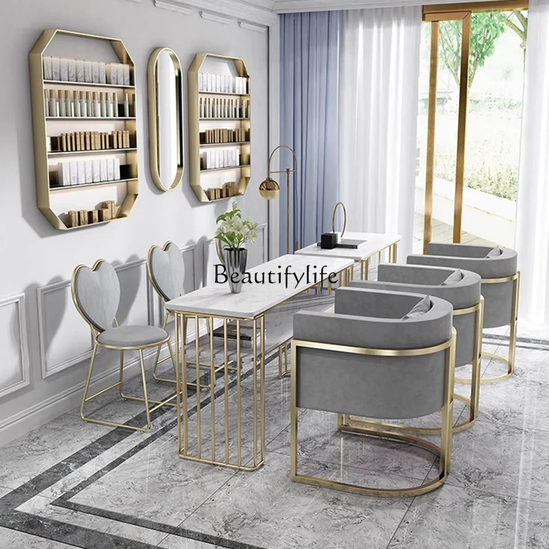 Italian Luxury Nail Table Minimalist Beauty Modern Professional Nail Table Glamour Elegant Mesa De Uñas Manicura Furniture
Italian Luxury Nail Table Minimalist Beauty Modern Professional Nail Table Glamour Elegant Mesa De Uñas Manicura Furniture