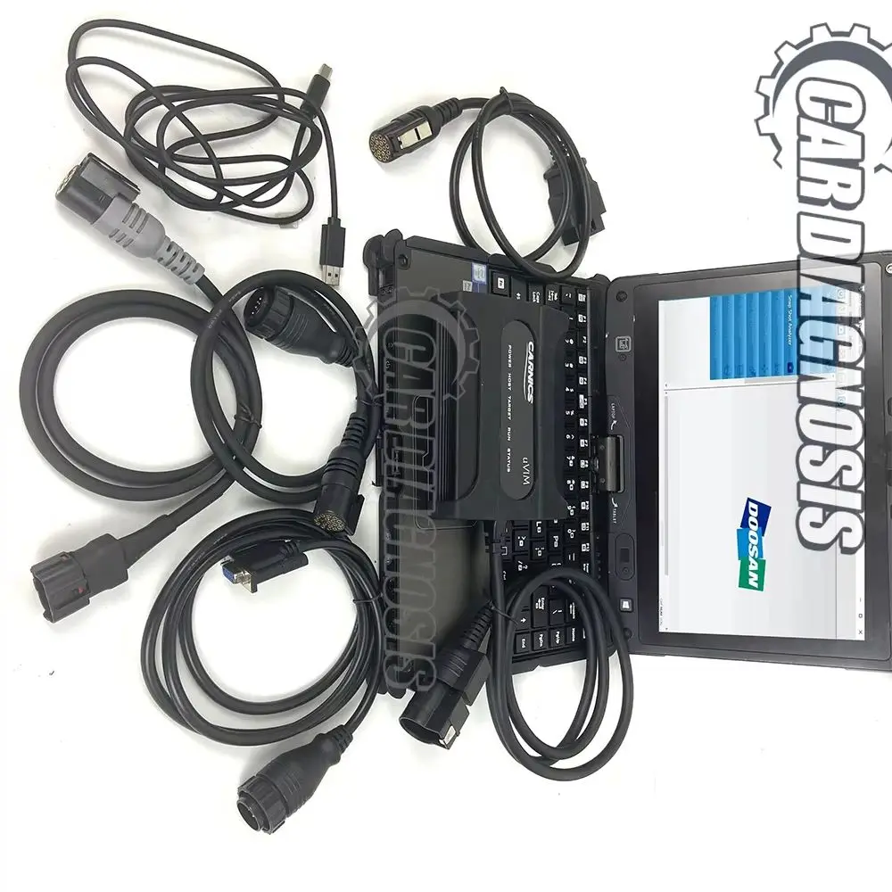 Detection (uVIM) DCU ECU DMS-5 SCR v110 laptop For Doosan Uvim Diagnostic Tool loader Excavator Forklift Engine Fault Scanner
Detection (uVIM) DCU ECU DMS-5 SCR v110 laptop For Doosan Uvim Diagnostic Tool loader Excavator Forklift Engine Fault Scanner