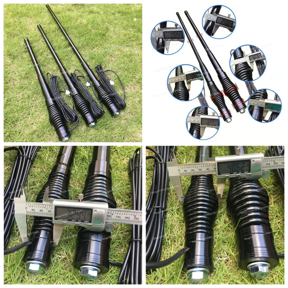 Off-Road Vehicle Mobile Radio Enhanced Auxiliary Signal Antenna, Thick Black Heavy-Duty Modified Antenna for Two-Way Radio
Off-Road Vehicle Mobile Radio Enhanced Auxiliary Signal Antenna, Thick Black Heavy-Duty Modified Antenna for Two-Way Radio