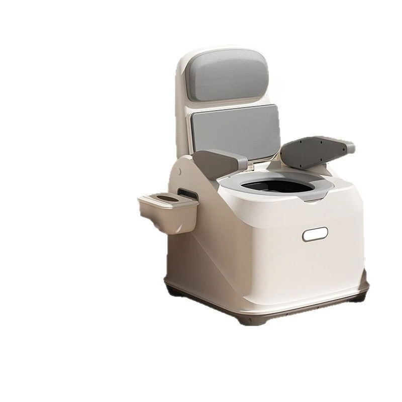 Removable plastic toilet for the elderly, simple portable seat for indoor household use
Removable plastic toilet for the elderly, simple portable seat for indoor household use