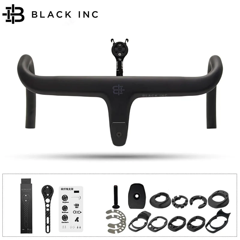 Full Carbon Fiber Road Bike Handlebar - Integrated Drop Style with Internal Cable Routing SL8 Compatible Sizes 380/400/420mm
Full Carbon Fiber Road Bike Handlebar - Integrated Drop Style with Internal Cable Routing SL8 Compatible Sizes 380/400/420mm
