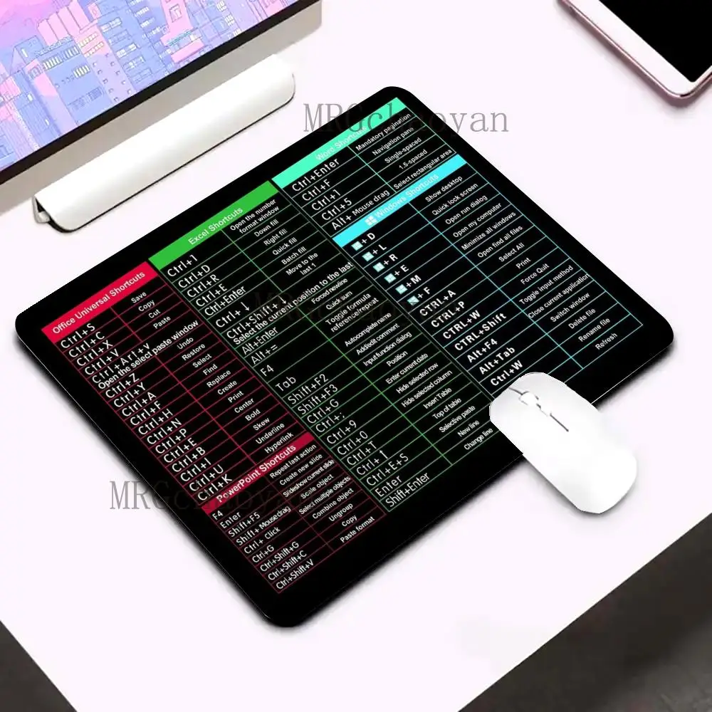 Commands Small Mouse Pad Excel Python PPT Shortcuts Keys Mousepad for Office and home use beginners Programmer Stitched Edge Mat
Commands Small Mouse Pad Excel Python PPT Shortcuts Keys Mousepad for Office and home use beginners Programmer Stitched Edge Mat