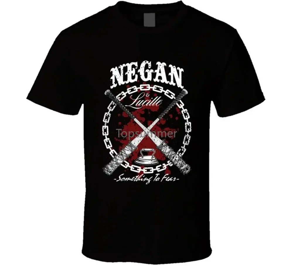 Новые поступления 2018, новейшая забавная футболка Negan Lucille The Walking Dead из телешоу, летняя стильная повседневная одежда
Новые поступления 2018, новейшая забавная футболка Negan Lucille The Walking Dead из телешоу, летняя стильная повседневная одежда