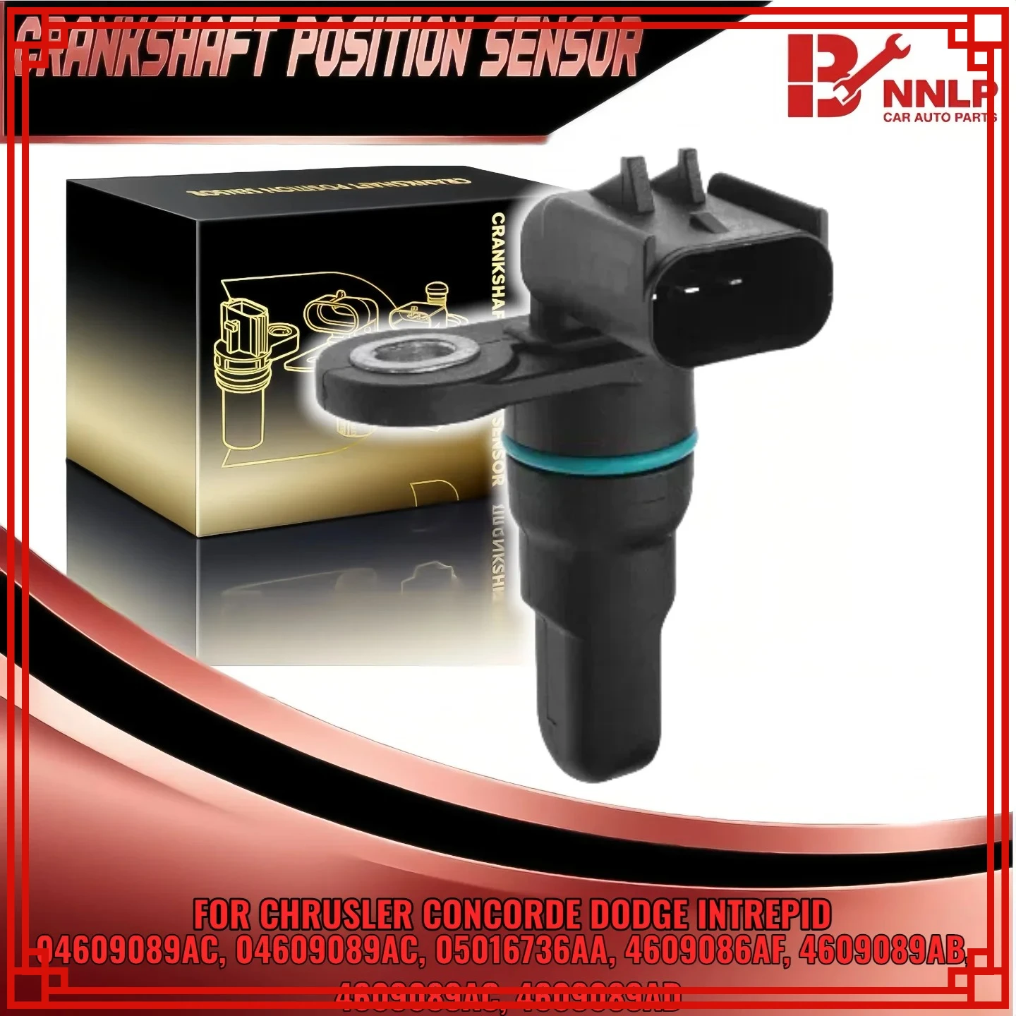 4609089AD Датчик положения распределительного вала для Chrysler Concorde Dodge Intrepid Magnum 2,7 л 3,5 л, заменяет 4609089AG SK917706 
4609089AD Датчик положения распределительного вала для Chrysler Concorde Dodge Intrepid Magnum 2,7 л 3,5 л, заменяет 4609089AG SK917706