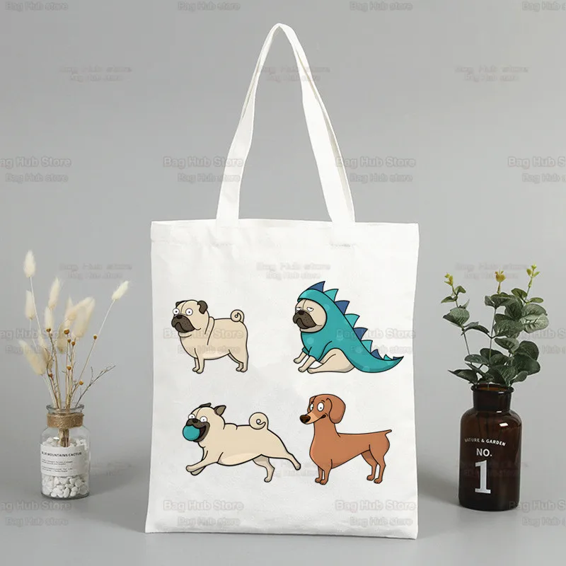 Pug Dog Canvas Tote Canvas Bag Eco Dug Life Sublimation Blank Canvas Makeup Bags Zipper Pouch Pencil Case Blank Craft Bags
Pug Dog Canvas Tote Canvas Bag Eco Dug Life Sublimation Blank Canvas Makeup Bags Zipper Pouch Pencil Case Blank Craft Bags