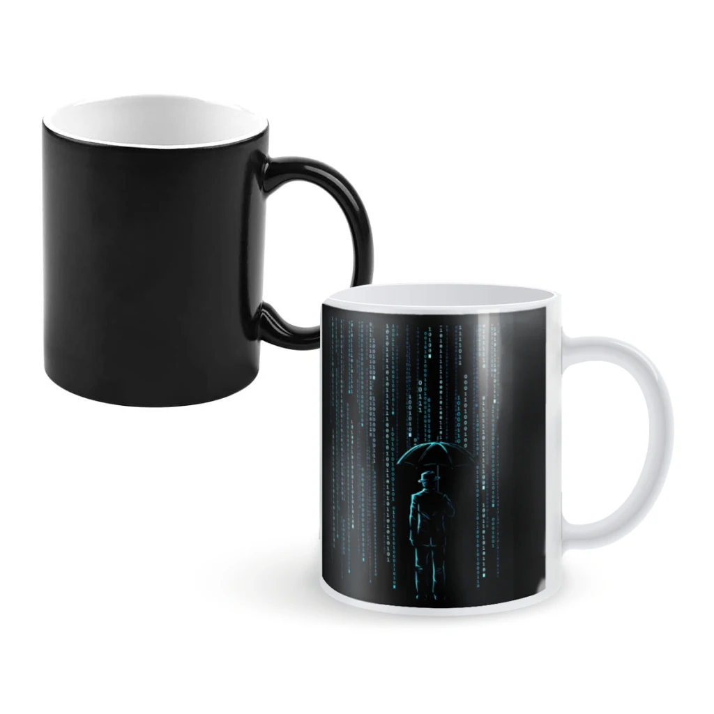 Digital StormCoffee Mugs And Mug Creative Color Change Tea Cup Ceramic Milk Cups Novelty Gifts
Digital StormCoffee Mugs And Mug Creative Color Change Tea Cup Ceramic Milk Cups Novelty Gifts