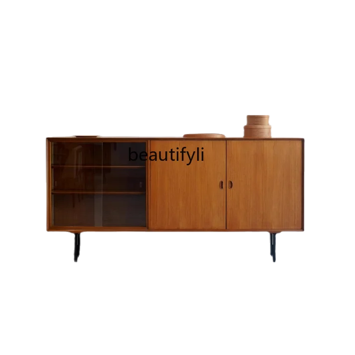 Medieval display cabinet retro solid wood storage living room side entrance cabinet
Medieval display cabinet retro solid wood storage living room side entrance cabinet