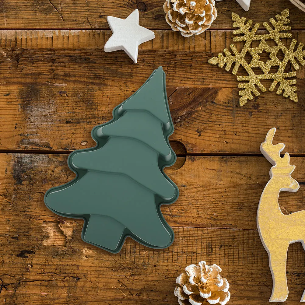 2Pcs Green Silicone Cake Mold Christmas Tree Shaped Baking Molds Large Cavity Non Stick Easy Clean Home Kitchen DIY Tool
2Pcs Green Silicone Cake Mold Christmas Tree Shaped Baking Molds Large Cavity Non Stick Easy Clean Home Kitchen DIY Tool