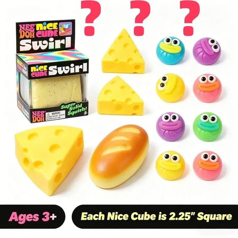 Squishy Toy Mystery Bag - Stress Relief Soft Squeeze Fidget Toy for Kids Adults
Squishy Toy Mystery Bag - Stress Relief Soft Squeeze Fidget Toy for Kids Adults