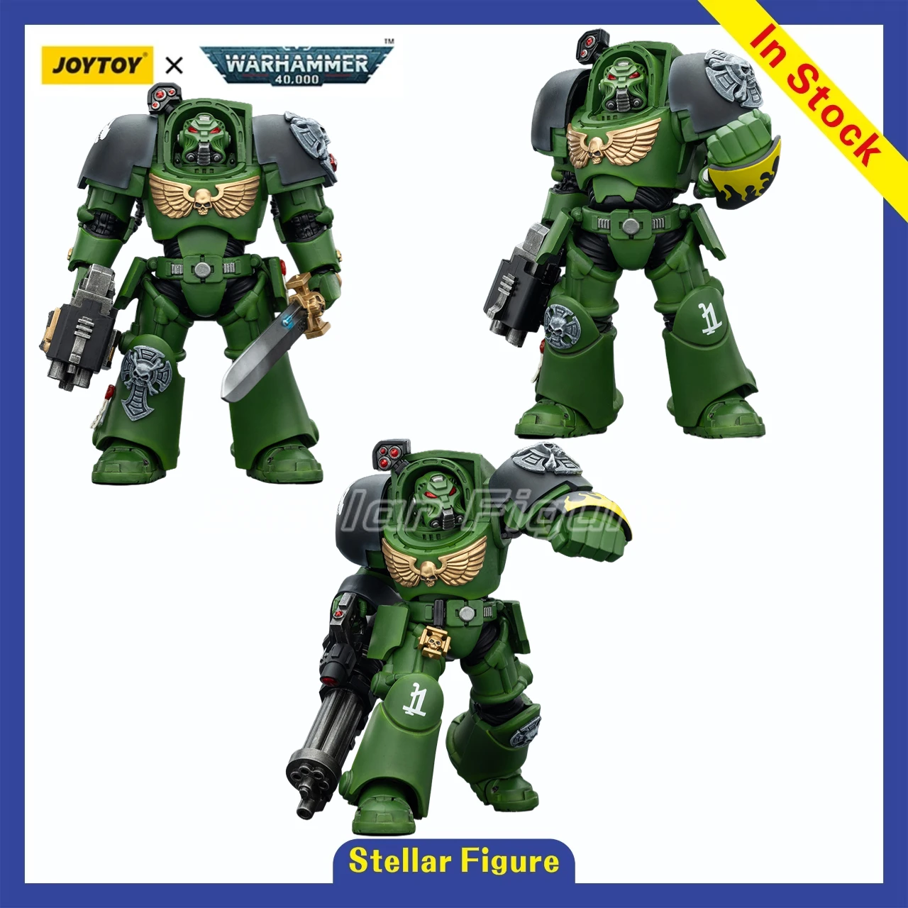 Предзаказ: Фигурка JOYTOY Warhammer 40K 1/18 Salamanders Terminator 1 2 3 с Power Sword и Storm Bolter, модель игрушки
Предзаказ: Фигурка JOYTOY Warhammer 40K 1/18 Salamanders Terminator 1 2 3 с Power Sword и Storm Bolter, модель игрушки