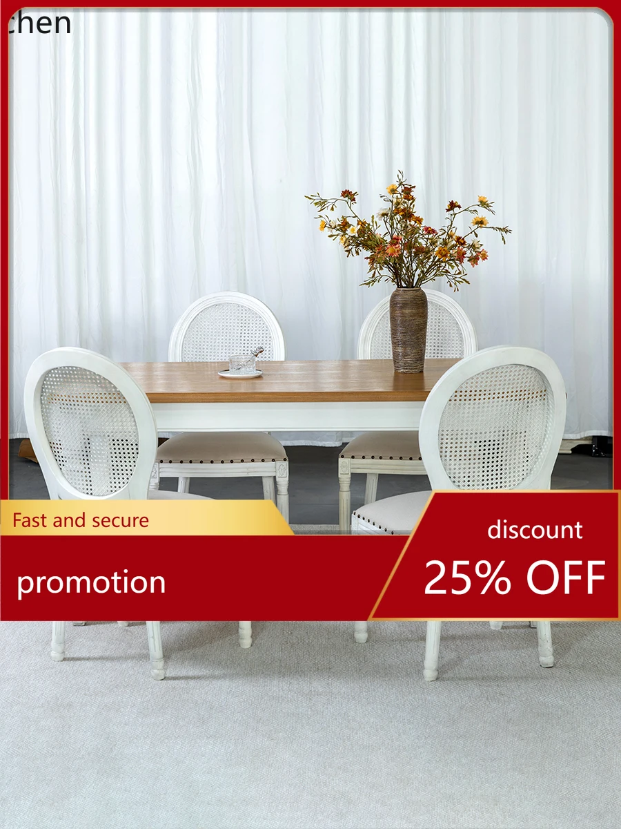 HXL Solid Wood Dining Table and Chair Set Natural Oak Rectangular Dining Table Meeting Table
HXL Solid Wood Dining Table and Chair Set Natural Oak Rectangular Dining Table Meeting Table