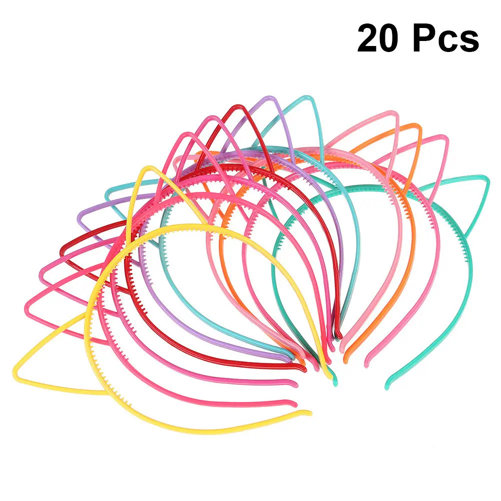 20Pcs Cat Ear Hair Hoops Adorable Headbands for Birthday Party Favors School Events Fun Gifts Comfortable Fit All
20Pcs Cat Ear Hair Hoops Adorable Headbands for Birthday Party Favors School Events Fun Gifts Comfortable Fit All