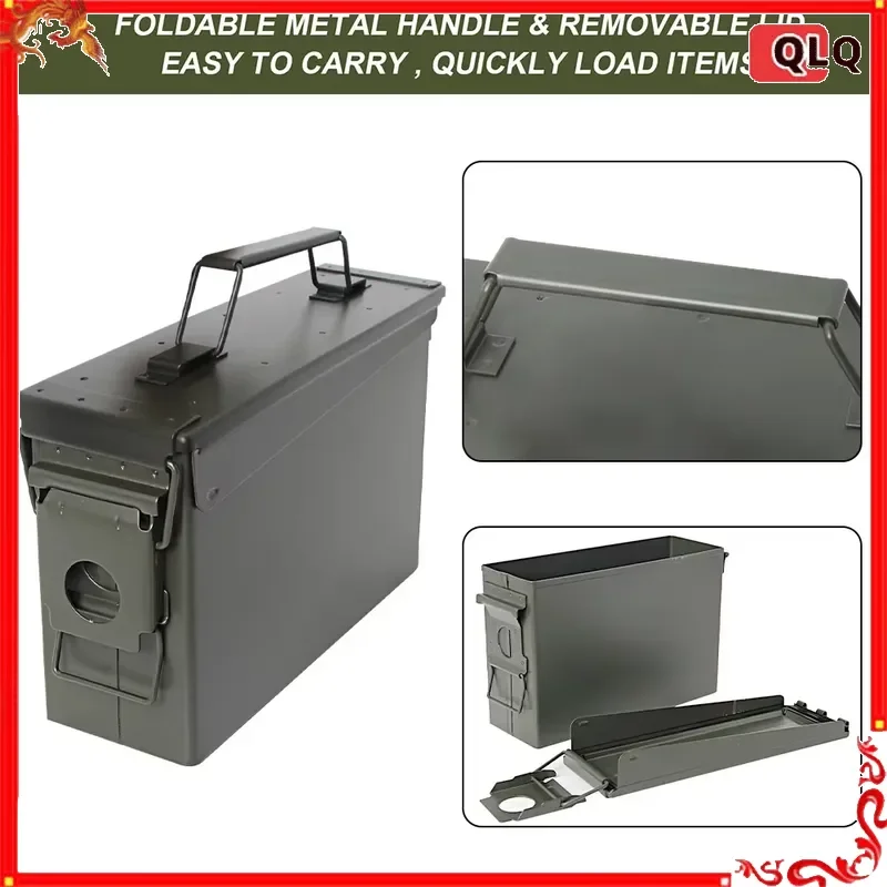 Explosionproof Waterproof Lipo Battery Storage Iron Box For Rc Model Airplane Sealed Storage Container With Optional Lock Buckle