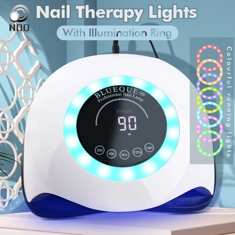 36LEDs NAIL Dryer LED Ring Light Colorful Flash Lamp Lights UV Lamp Dryer For Acrylic Nail Gel Polish Art Equipment
36LEDs NAIL Dryer LED Ring Light Colorful Flash Lamp Lights UV Lamp Dryer For Acrylic Nail Gel Polish Art Equipment