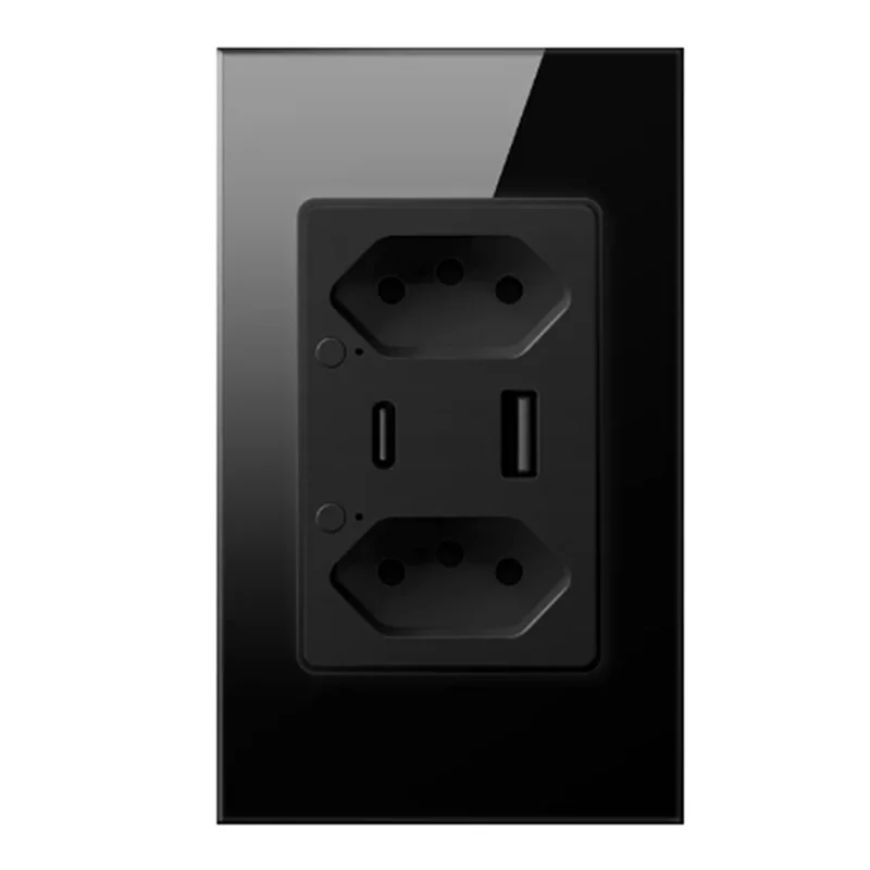 Умная настенная розетка Hot-Brail Wi-Fi с USB-портом Type-C, индивидуальное управление, интеллектуальная розетка Tuya, работа для легкой установки Alexa (Bl)
Умная настенная розетка Hot-Brail Wi-Fi с USB-портом Type-C, индивидуальное управление, интеллектуальная розетка Tuya, работа для легкой установки Alexa (Bl)