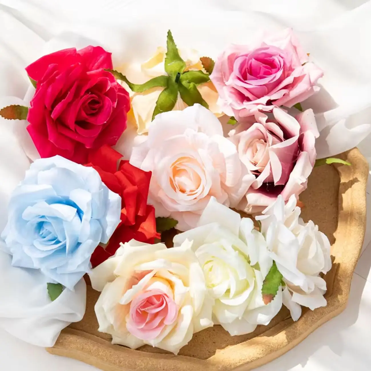 100pcs Artificial flower Silk Rose Wedding arch Brooch Home garden festival party Decor Christmas Wreath diy gift box wholesale
100pcs Artificial flower Silk Rose Wedding arch Brooch Home garden festival party Decor Christmas Wreath diy gift box wholesale
