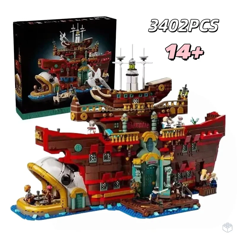 Новинка 2025 года, 3402 шт., модель плавающего ресторана, строительные блоки, совместимые с 75640, кирпич, 3402 шт., игрушки для рукоделия для детей, подарок на день рождения
Новинка 2025 года, 3402 шт., модель плавающего ресторана, строительные блоки, совместимые с 75640, кирпич, 3402 шт., игрушки для рукоделия для детей, подарок на день рождения