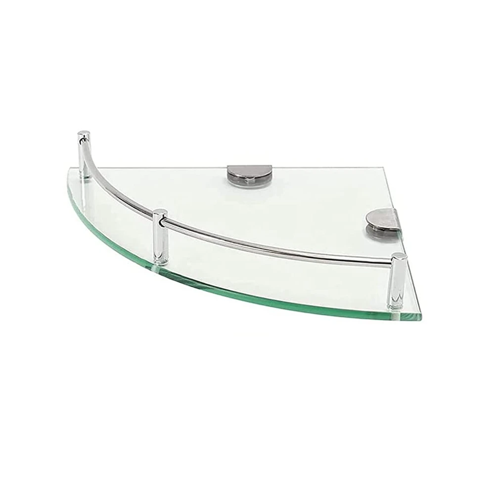 Bathroom Shelves Bathroom Glass Corner Shelf Wall Mounted Tempered Glass Shelf for Storing Shower Gel/Soap-C
Bathroom Shelves Bathroom Glass Corner Shelf Wall Mounted Tempered Glass Shelf for Storing Shower Gel/Soap-C