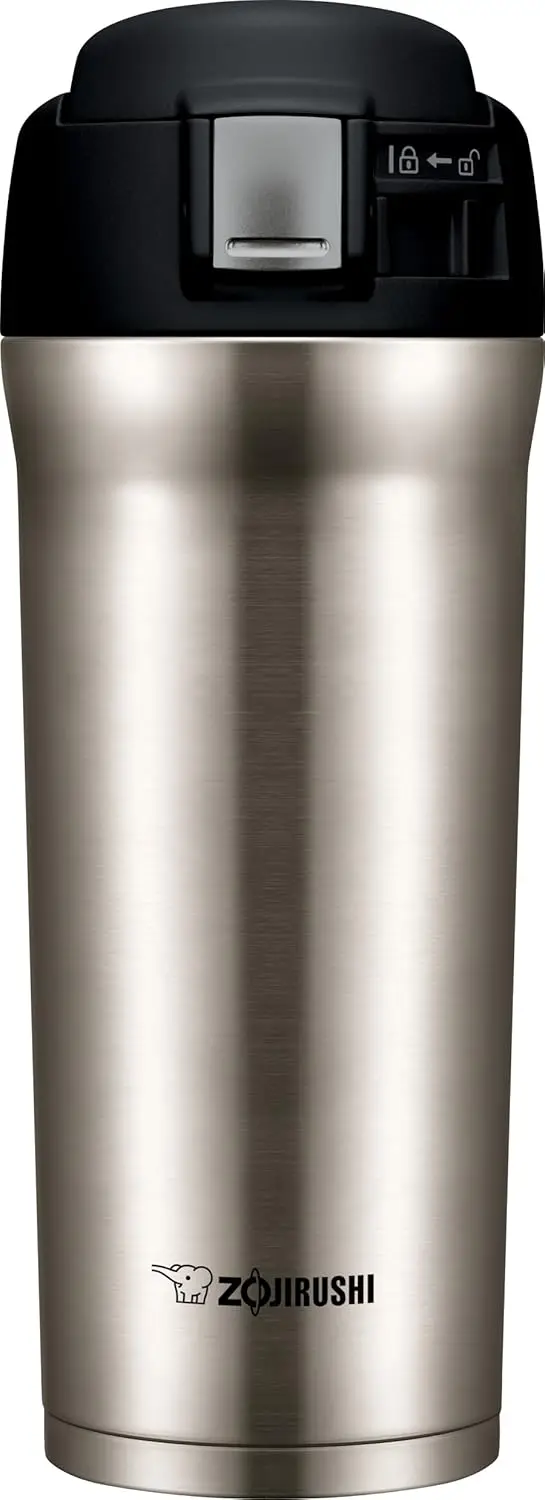 16 oz Stainless Steel Travel Mug, Insulated Vacuum Flask for Hot & Cold Drinks
16 oz Stainless Steel Travel Mug, Insulated Vacuum Flask for Hot & Cold Drinks