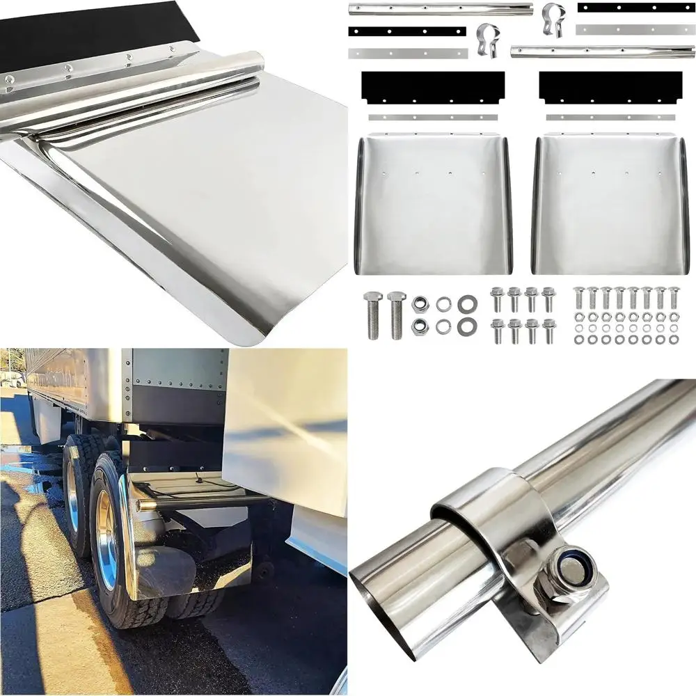 Четверть крыльев для полугрузовиков, 1 пара сверхпрочных крыльев из нержавеющей стали, 24 x 24 дюйма
Четверть крыльев для полугрузовиков, 1 пара сверхпрочных крыльев из нержавеющей стали, 24 x 24 дюйма