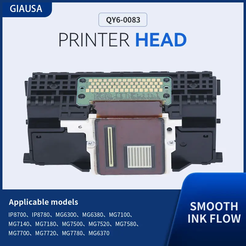 Print Head QY6 0083 Printer Head Printhead For Canon QY6 0083 IP8700 IP8780 MG6300 MG6380 MG7100 MG7140 MG7180 MG7500 MG7520
Print Head QY6 0083 Printer Head Printhead For Canon QY6 0083 IP8700 IP8780 MG6300 MG6380 MG7100 MG7140 MG7180 MG7500 MG7520