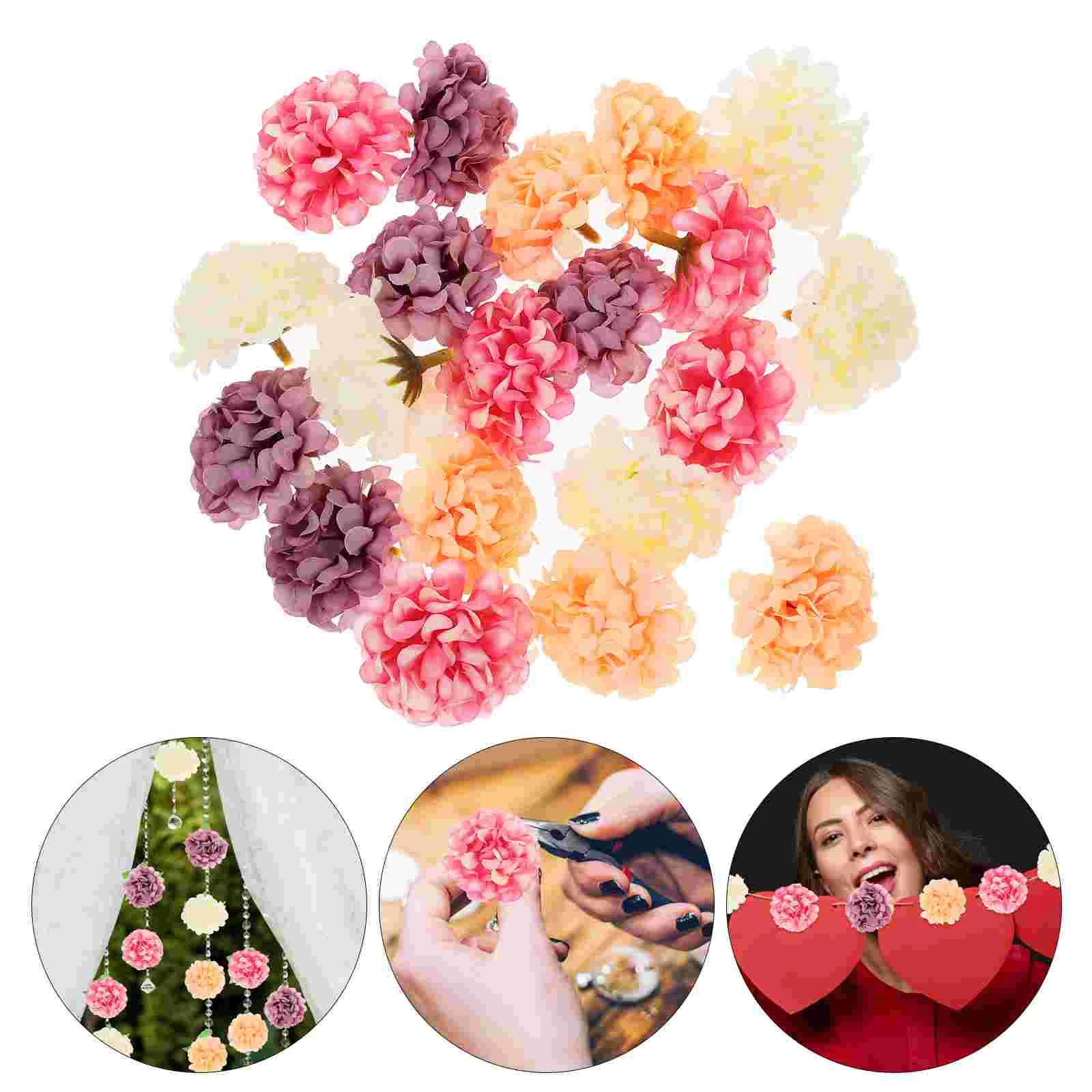 20 Pcs Artificial Chrysanthemum Mini Flower Heads Craft Decoration White Reusable Wreaths Centerpieces
20 Pcs Artificial Chrysanthemum Mini Flower Heads Craft Decoration White Reusable Wreaths Centerpieces