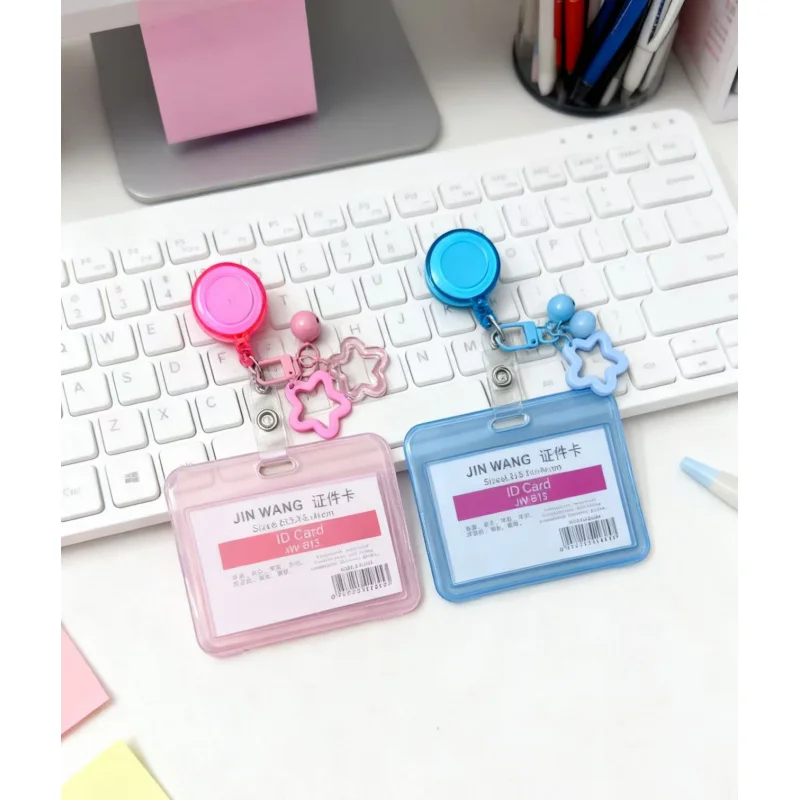 Cute card holders suitable for school、Office、Work Badge、Passport photo、Driver's license - Portable protective case,With retracta
Cute card holders suitable for school、Office、Work Badge、Passport photo、Driver's license - Portable protective case,With retracta