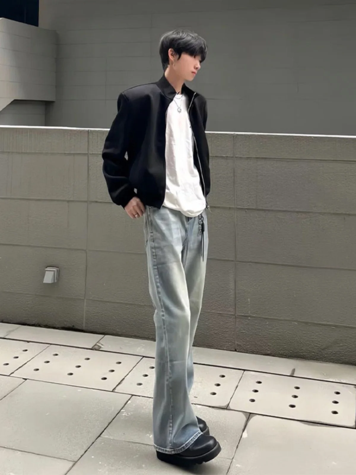 Джинсы Cleanfit удлиненные прямые светло-голубые мужские с высокой талией, зауженные, повседневные, молодежные, для весны и осени
Джинсы Cleanfit удлиненные прямые светло-голубые мужские с высокой талией, зауженные, повседневные, молодежные, для весны и осени