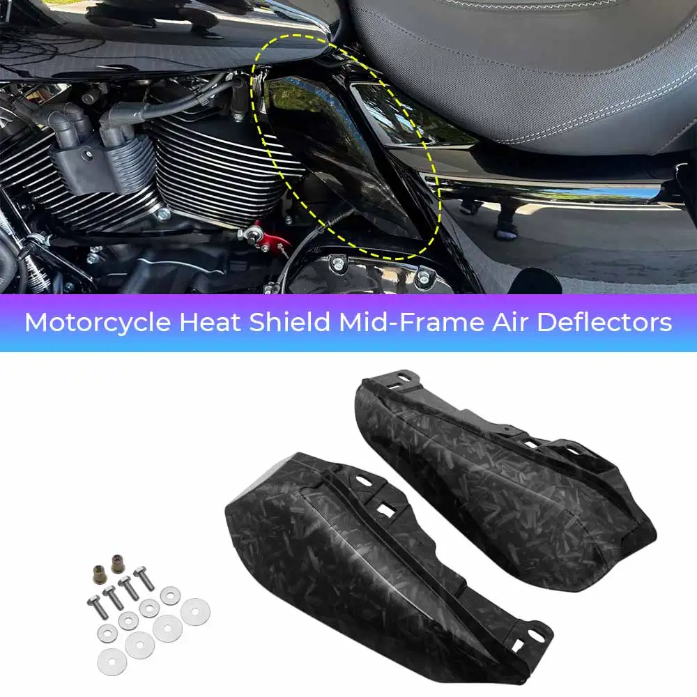 For Harley Road Street Glide CVO Special FLHXLSE FLTRX 23-2026 Motorcycle ABS Engine Heat Shields Cover Mid-Frame Air Deflectors
For Harley Road Street Glide CVO Special FLHXLSE FLTRX 23-2026 Motorcycle ABS Engine Heat Shields Cover Mid-Frame Air Deflectors