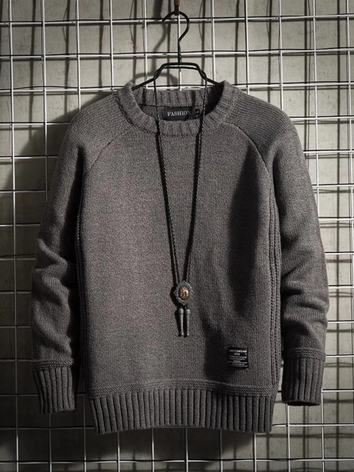 Men's Retro round Neck Pullover Sweater Warm Color Large Size Base Layer Knittedwear Casual Loose Fit Long Sleeve
Men's Retro round Neck Pullover Sweater Warm Color Large Size Base Layer Knittedwear Casual Loose Fit Long Sleeve