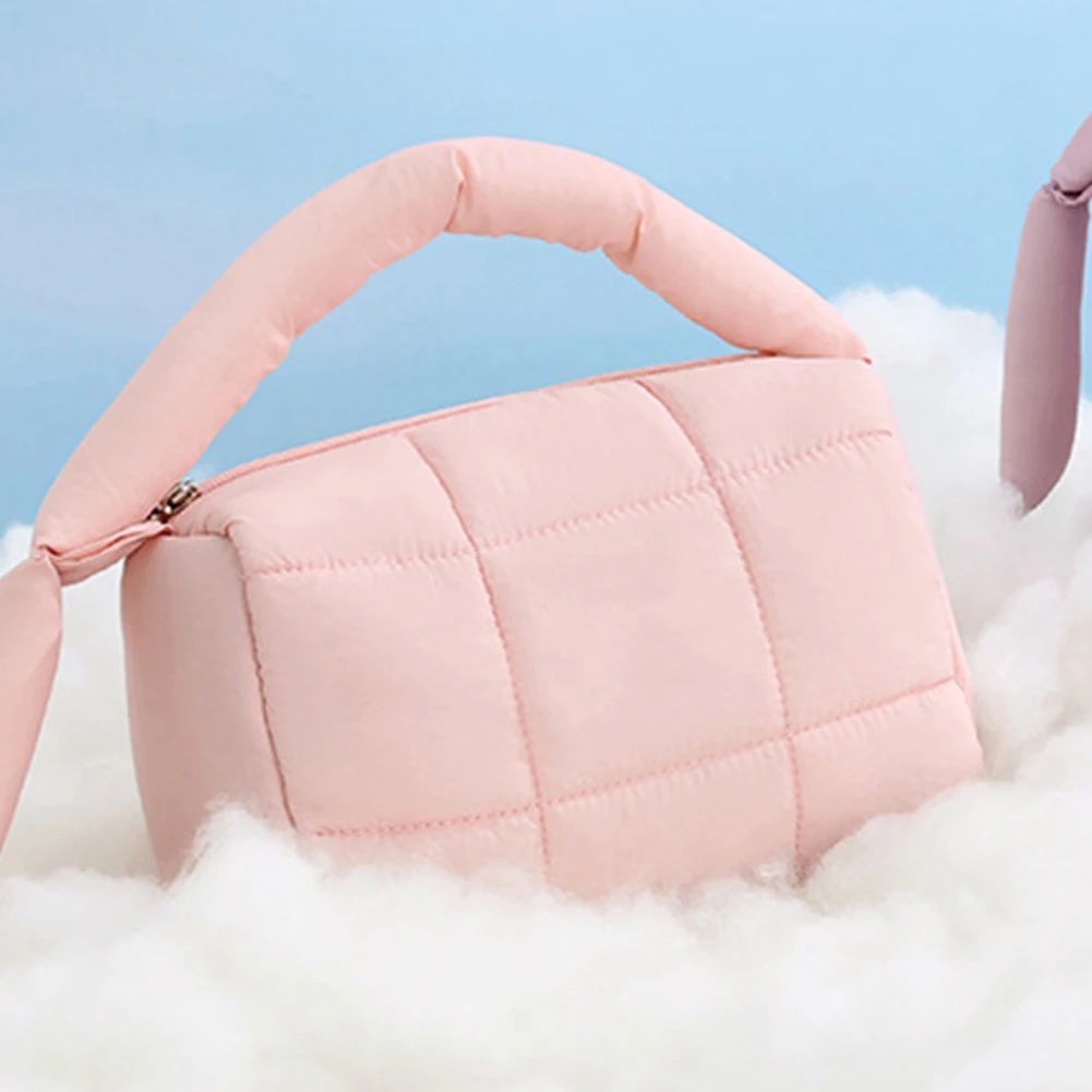 Women Quilted Makeup Bag Puffer Cosmetic Bag Waterproof Travel Toiletry Bag Large Capacity Makeup Storage Bag Simple Make Up Bag
Women Quilted Makeup Bag Puffer Cosmetic Bag Waterproof Travel Toiletry Bag Large Capacity Makeup Storage Bag Simple Make Up Bag