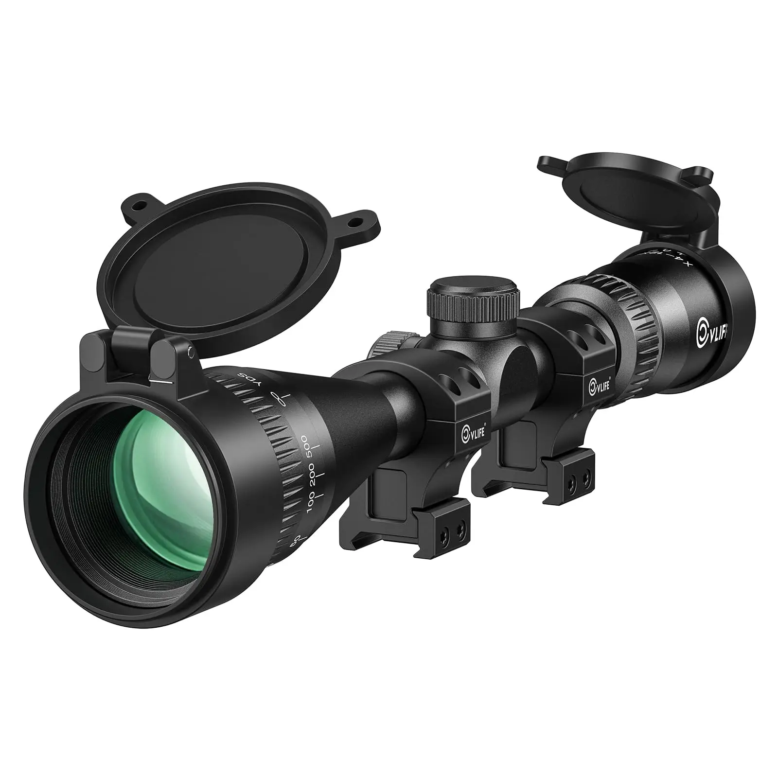 MidTen 4-12X44 AO JackalHowl W01 Rifle Scope 1-inch Tube Free 20mm Second Focal Plane 44MM Fully Multi-Coated
MidTen 4-12X44 AO JackalHowl W01 Rifle Scope 1-inch Tube Free 20mm Second Focal Plane 44MM Fully Multi-Coated