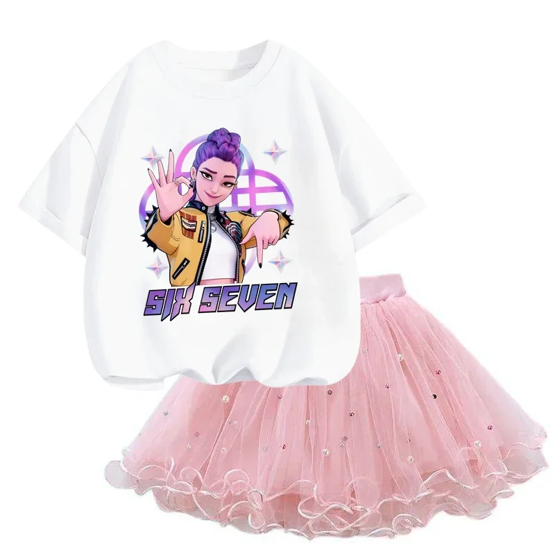 Летнее модное платье-пачка для девочек в стиле K-pop с мультяшным принтом «Охотники на демонов», повседневное праздничное платье принцессы
Летнее модное платье-пачка для девочек в стиле K-pop с мультяшным принтом «Охотники на демонов», повседневное праздничное платье принцессы