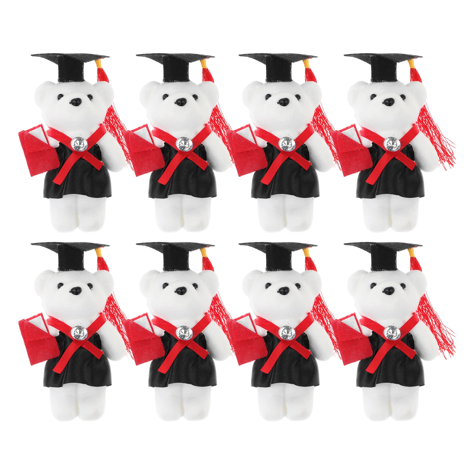 8 Pcs Doctor Bear Bouquet Materials Graduation Artificial Flower Non-woven Fabric Chic
8 Pcs Doctor Bear Bouquet Materials Graduation Artificial Flower Non-woven Fabric Chic