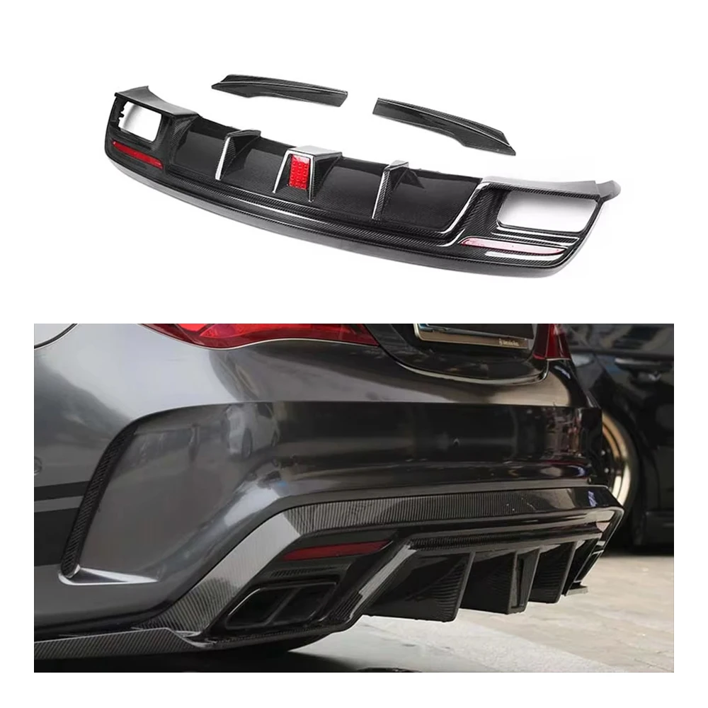 Dry Carbon Fiber Bodykit Rear Diffuser Bumper Lip Spoiler For Mercedes Benz CLA45 CLA220 CLA250 CLA260 W117 C117
Dry Carbon Fiber Bodykit Rear Diffuser Bumper Lip Spoiler For Mercedes Benz CLA45 CLA220 CLA250 CLA260 W117 C117