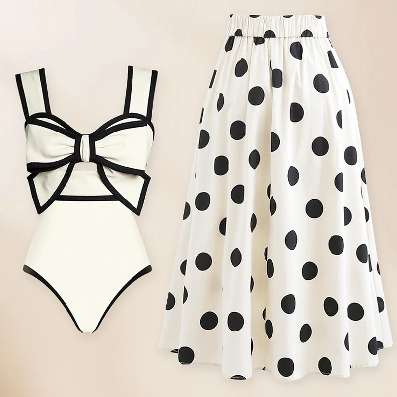 Women large sizes Bow Tie one-piece swimsuit with skirt xxxxl xxxl bathing suit big breasts 2024 vintage swimwear Beach wear
Women large sizes Bow Tie one-piece swimsuit with skirt xxxxl xxxl bathing suit big breasts 2024 vintage swimwear Beach wear