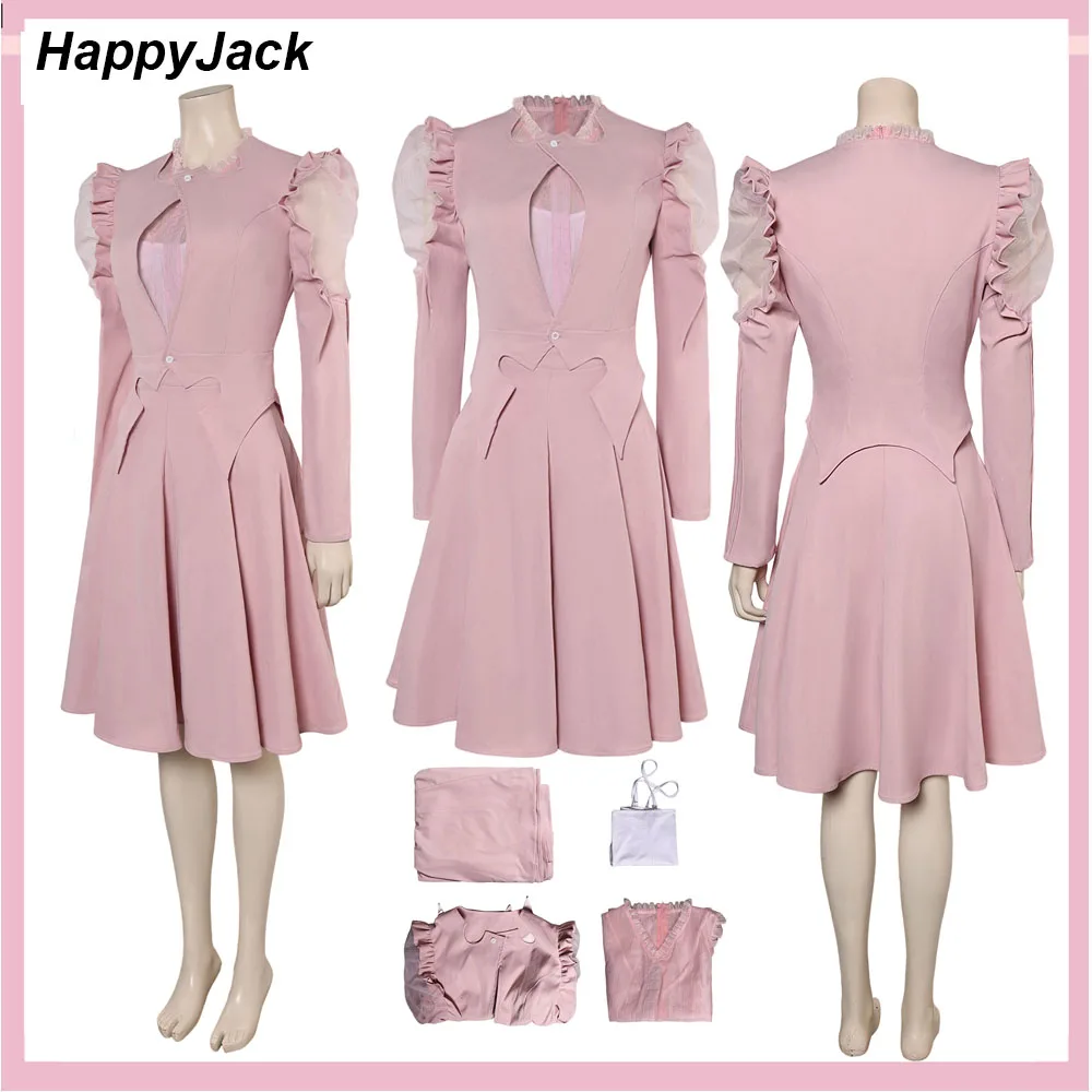 Glinda Cosplay Women Pink Dress Female Suit Outfits Adult Halloween Carnival Movie Wiked Roleplay Costume Party Fantasy Clothing
Glinda Cosplay Women Pink Dress Female Suit Outfits Adult Halloween Carnival Movie Wiked Roleplay Costume Party Fantasy Clothing